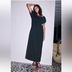 Free People Beach Black Maxi Dress
